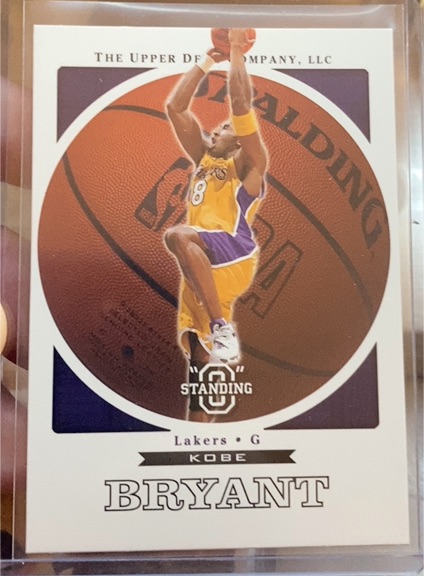 1997 Upper Deck Standing O #S6 Kobe Bryant — front