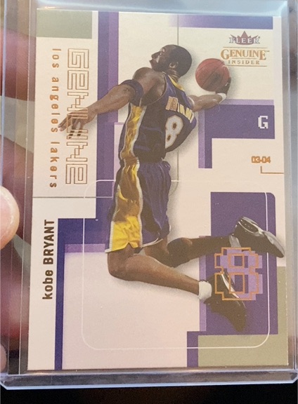 2003 Fleer Genuine Insider #13 Kobe Bryant — front