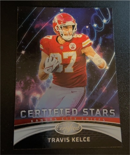 2020 Panini Certified Stars #CS-1 Travis Kelce — front