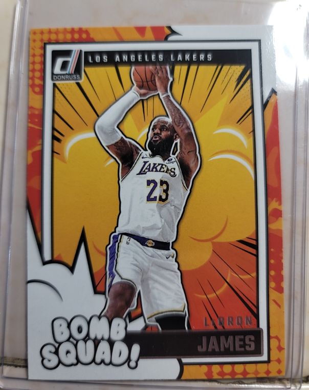 2020 Donruss Bomb Squad LeBron James — front