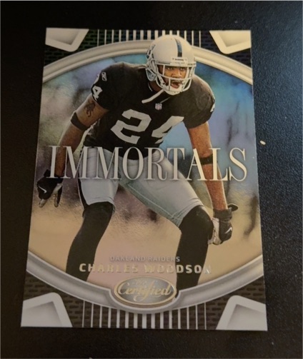 2011 Panini Certified Immortals #IMM-1 Charles Woodson — front