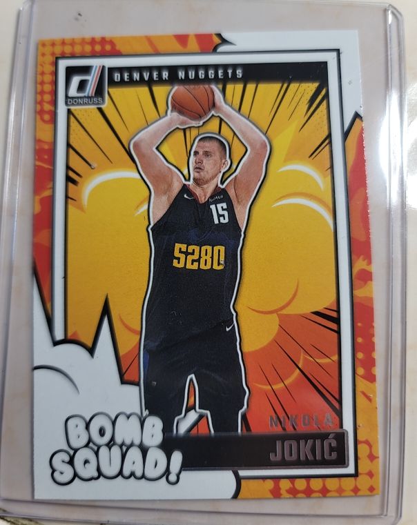 2022 Donruss Bomb Squad Nikola Jokic — front
