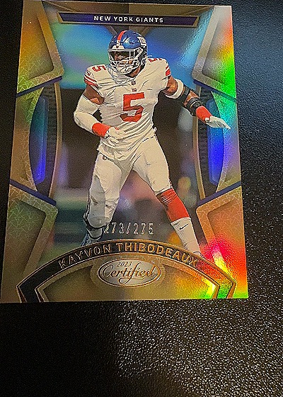 2021 Panini Certified #273 Kayvon Thibodeaux — front