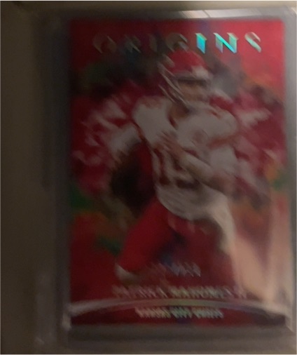 2018 Panini Origins #1 Patrick Mahomes II — front