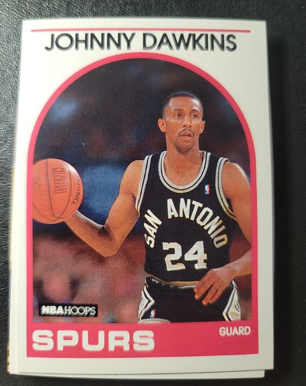 1990 NBA Hoops #24 Johnny Dawkins — front