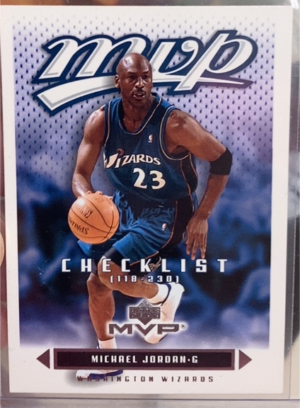 2002 Upper Deck MVP #118 Michael Jordan — front