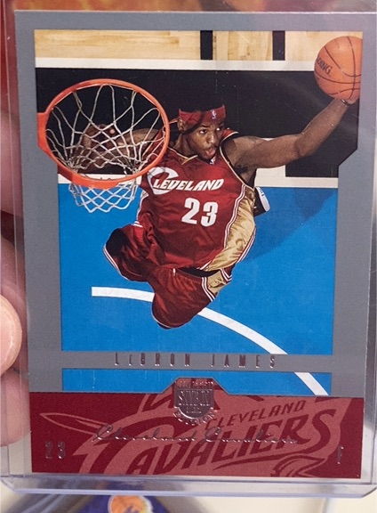 2003 Upper Deck #28 LeBron James — front