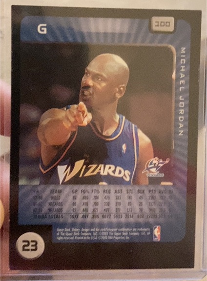 2003 Topps Stadium Club #300 Michael Jordan — front