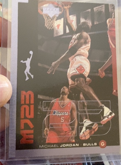 1997 Upper Deck MJ23 #23 Michael Jordan — front