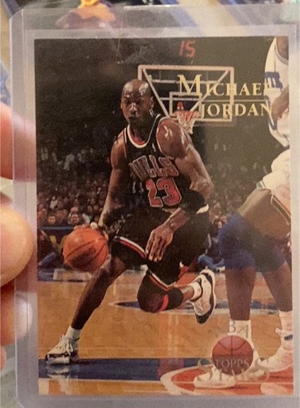 1993 Topps #34 Michael Jordan — front