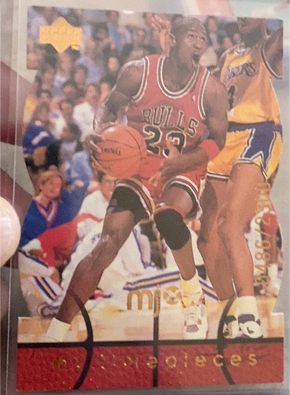 1993 Upper Deck MJ's Masterpieces Michael Jordan — front