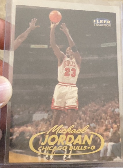 1990 Fleer #6 Michael Jordan — front
