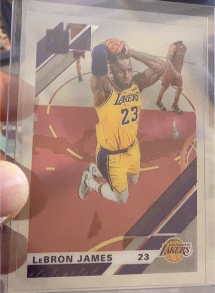 2020 Panini Donruss Optic #23 LeBron James — front