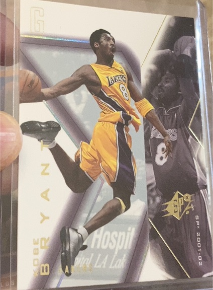2001 SP Authentic #83 Kobe Bryant — front