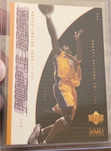 2000-01 Upper Deck Game Jersey Edition #438 Kobe Bryant — front