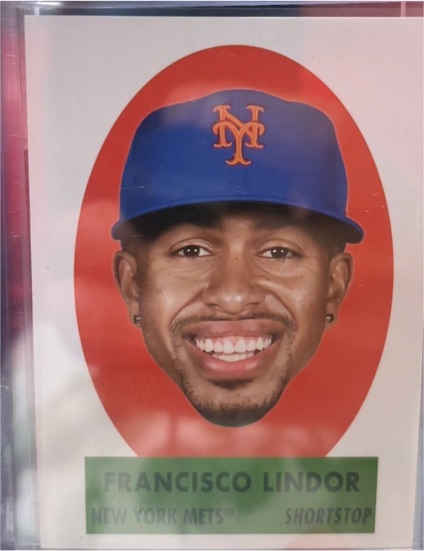 2021 Topps Archives 1963 Topps Peel-Off #69PO-11 Francisco Lindor — front