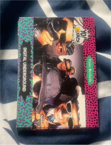 1991 Pro Set Yo! MTV Raps #17 Digital Underground — front