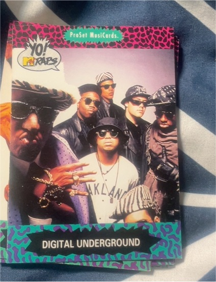 1991 Pro Set Yo! MTV Raps #16 Digital Underground — front