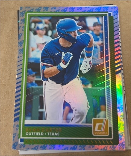 2025 Donruss #77 Evan Carter — front