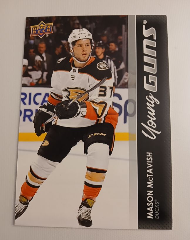 2021-22 Upper Deck Series 2 #451 Mason McTavish — front
