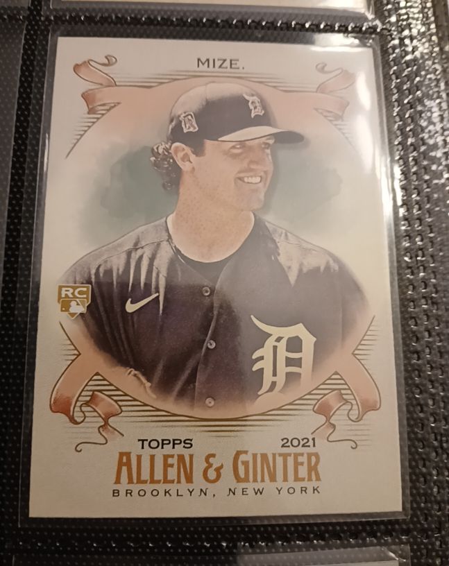 2021 Topps Allen & Ginter #138 Casey Mize — front