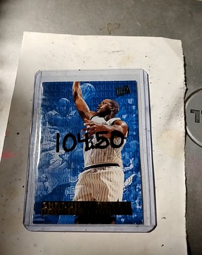 1995-96 Fleer Ultra Double Trouble #6 Shaquille O'Neal — front