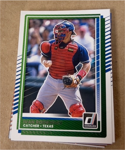 2025 Donruss #21 Ivan Rodriguez — front
