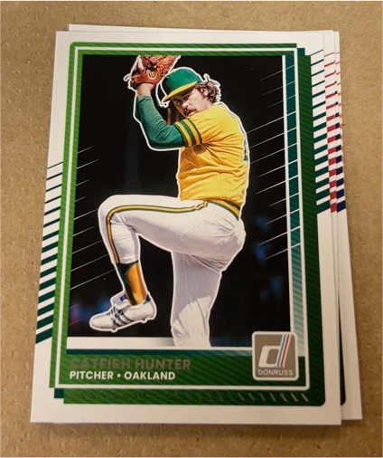 2025 Donruss #12 Catfish Hunter — front