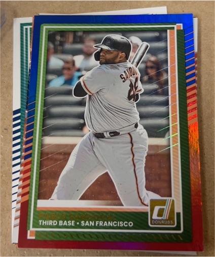 2025 Donruss #95 Pablo Sandoval — front