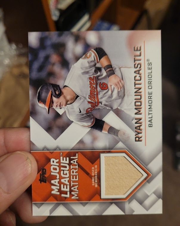 2022 Topps Update Major League Material #MLM-RMO Ryan Mountcastle — front
