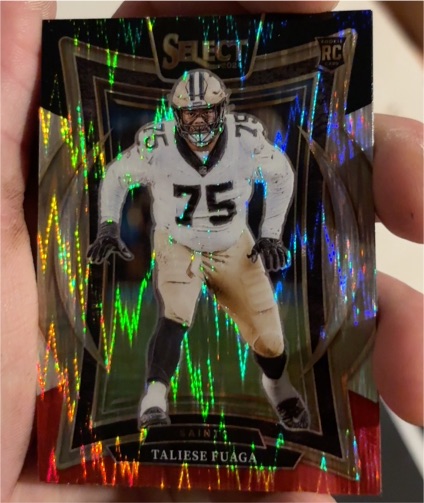 2024 Panini Select #56 Taliese Fuaga — front