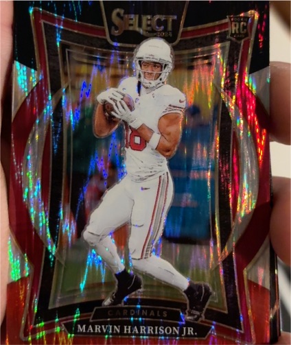 2024 Panini Select #28 Marvin Harrison Jr. — front