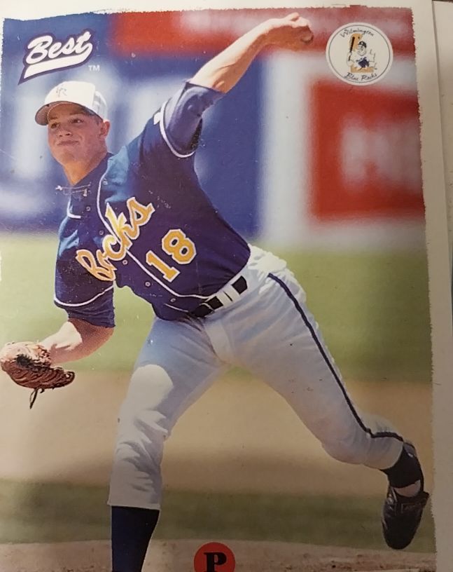 1997 Best #18 Wilmington Blue Rocks Player — front