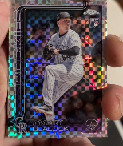 2025 Topps Chrome #289 Bradley Blalock — front