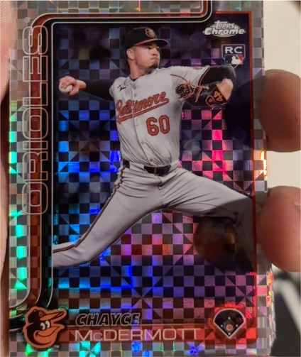 2025 Topps Chrome #266 Chayce McDermott — front