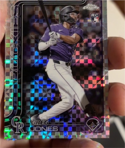 2025 Topps Chrome #36 Greg Jones — front