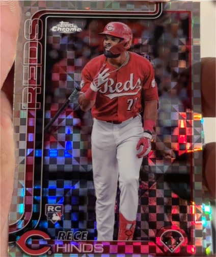 2025 Topps Chrome #253 Rece Hinds — front