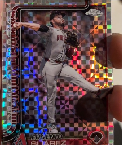2025 Topps Chrome #48 Eugenio Suarez — front