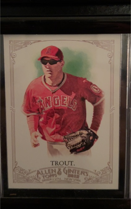 2012 Topps Allen & Ginter #140 Mike Trout — front
