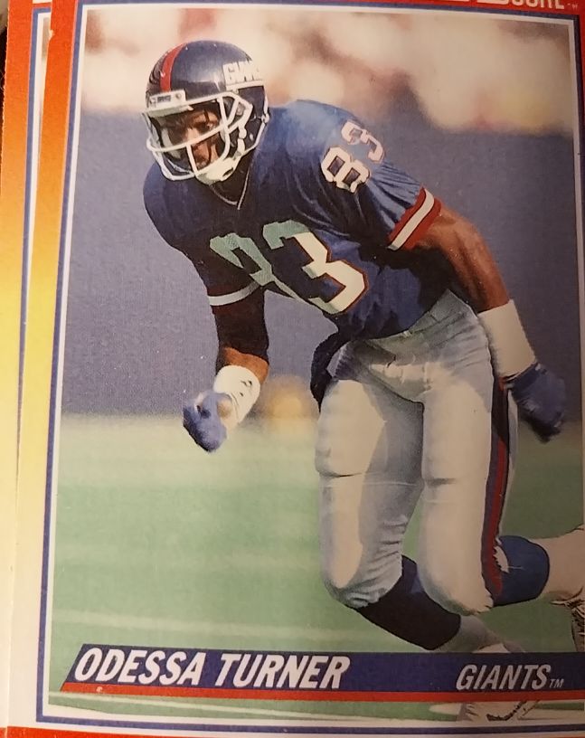 1990 Score #273 Odessa Turner — front