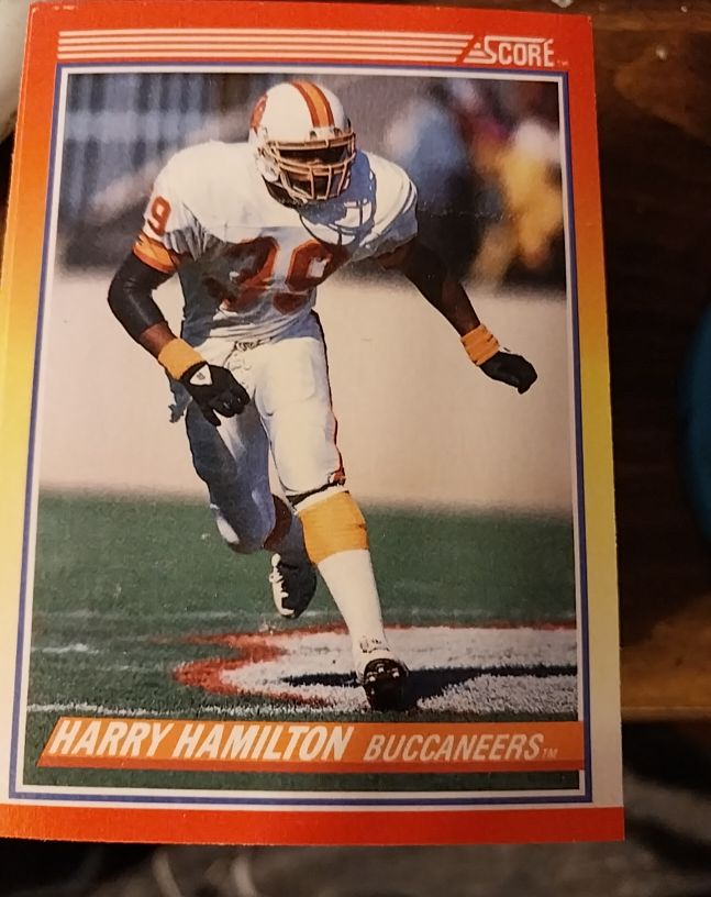 1990 Score #259 Harry Hamilton — front