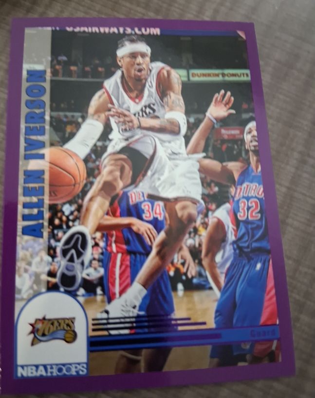2022-23 Panini NBA Hoops Tribute #297 Allen Iverson — front
