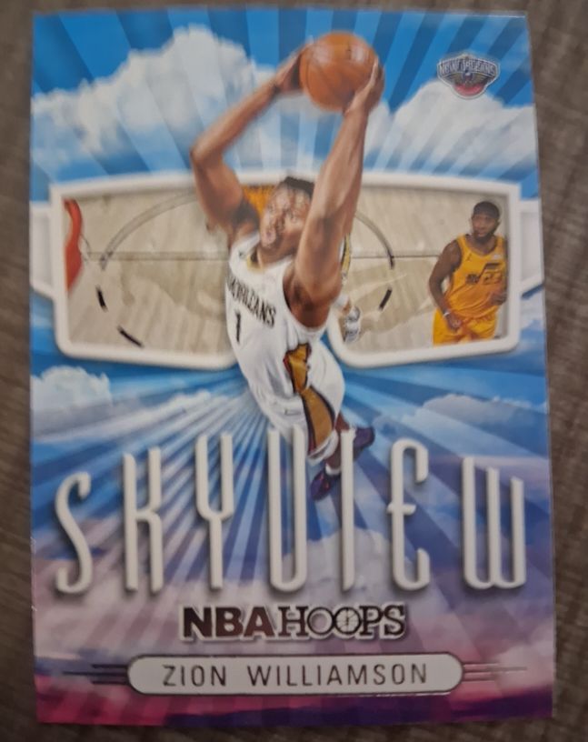 2022-23 Panini NBA Hoops #7 Zion Williamson Skyview — front