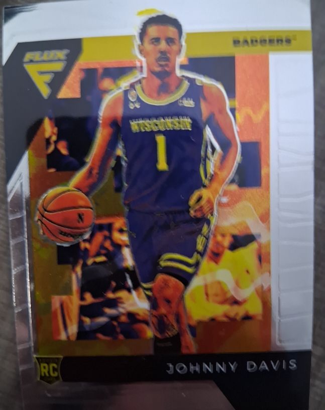 2022 Panini Chronicles Draft Picks Flux #7 Johnny Davis — front