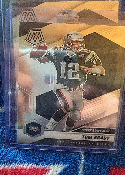 2021 Panini Mosaic Super Bowl MVPs #281 Tom Brady — front