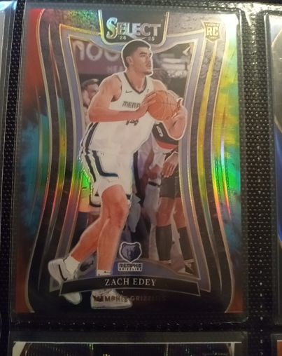 2024-25 Panini Select #391 Zach Edey — front
