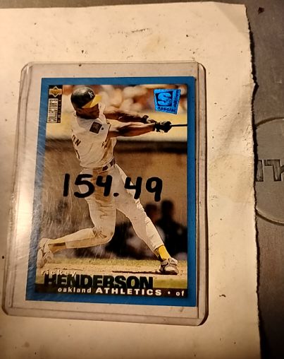 1995 Upper Deck Collector's Choice Special Edition #48 Rickey Henderson — front
