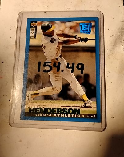 1995 Upper Deck Collector's Choice Special Edition #48 Rickey Henderson — front