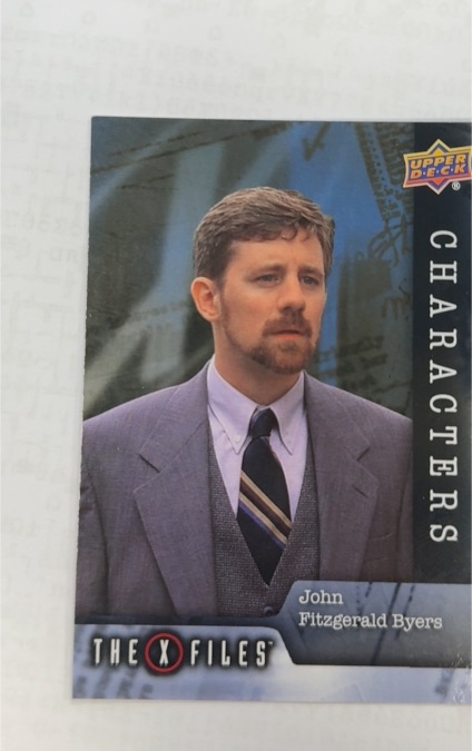 1995 Upper Deck The X-Files Characters #C-23 John Fitzgerald Byers — front