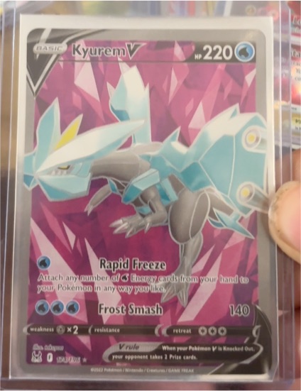 2022 Pokémon TCG Kyurem V #174 Lost Origin — front